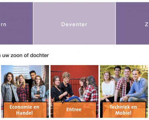 Voorbeeld inlogscherm in eigen huisstijl